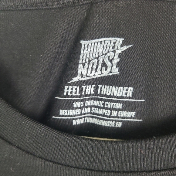 NEW THUNDER NOISE Black Rest Day T-Shirt Mens Size US XS, EU S NWOT MSRP $34 - Picture 3 of 6